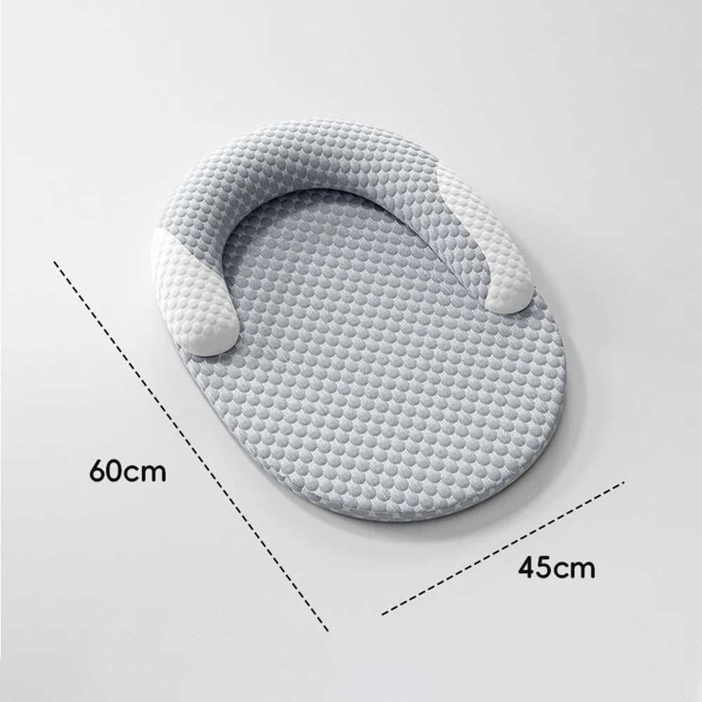 Dog Cooling Pad Mat with Pillow for Pet Puppy Cat Ice Cold Bed Sleeping Dog Cooling Mat Accessories Detachable Washable Mattress